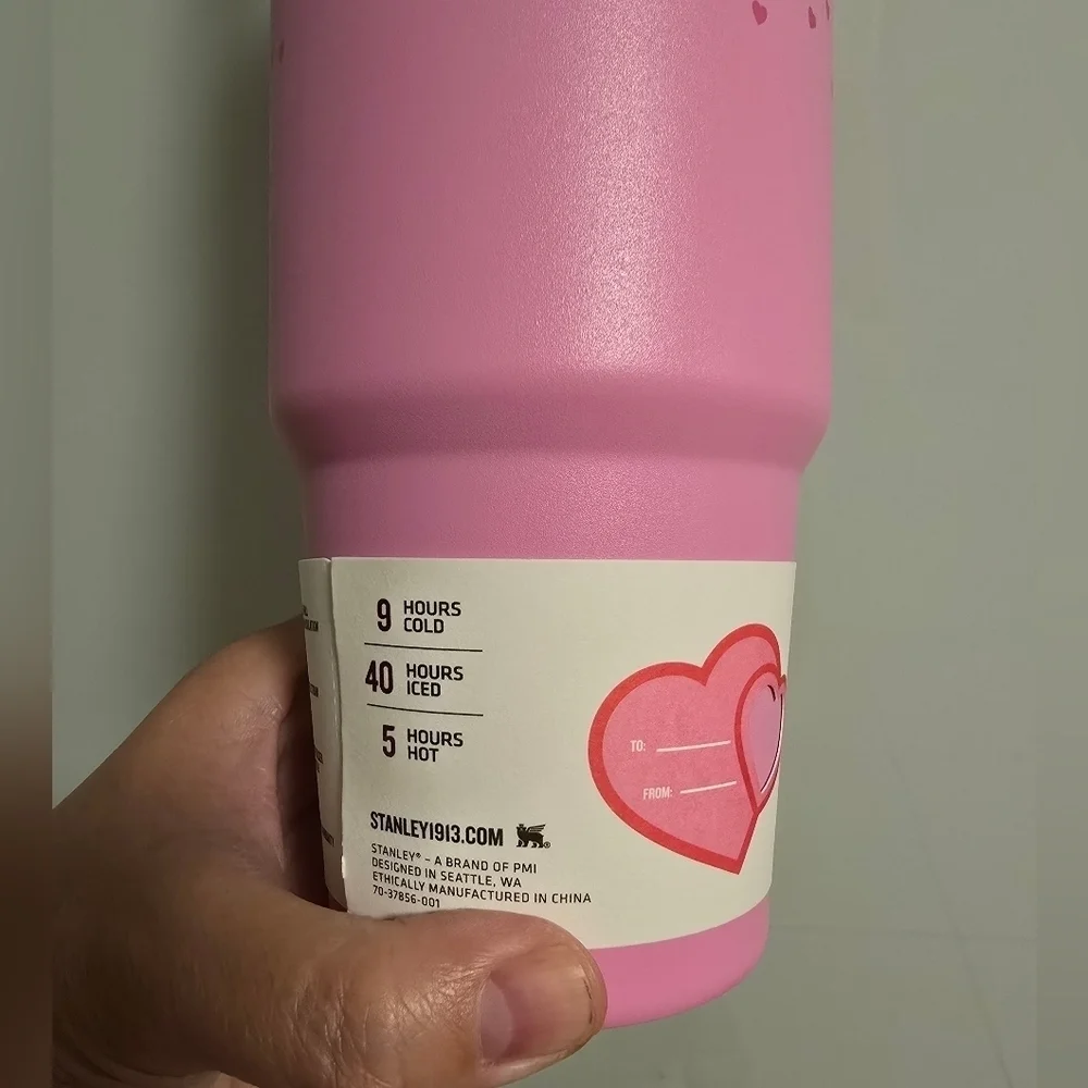 NWT Stanley Target 2025 Valentine's Limited Ed Collab Flowstate Quencher 30 oz